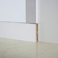 Профиль под встраиваемый плинтус (теневой плинтус)